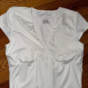 Sincerely Jules White athletic top